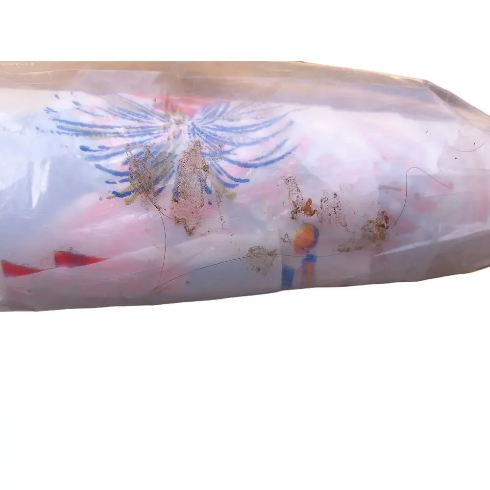 Vintage Amscan Patriotic Table Roll 40x100 Plastic Tablecloth